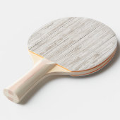 白色洗材 卓球ラケット (正面アングル)