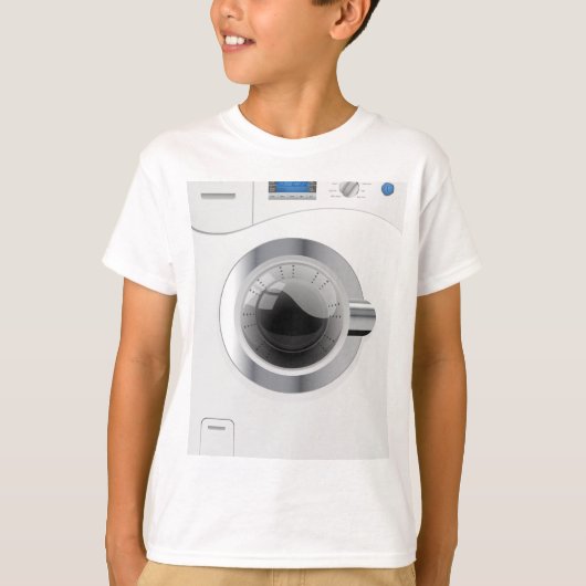 白色洗濯機 Tシャツ (正面)
