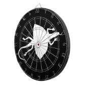 白色爬虫類 ダーツボード (正面右)