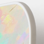 白色眼球効果 ピックルボールラケット (左詳細)