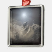 白色矮星 メタルオーナメント (左)