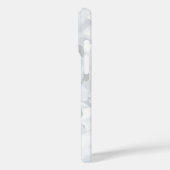 白色結晶グリッターストライプ名前をカスタムする Case-Mate iPhoneケース (裏面 / 左)
