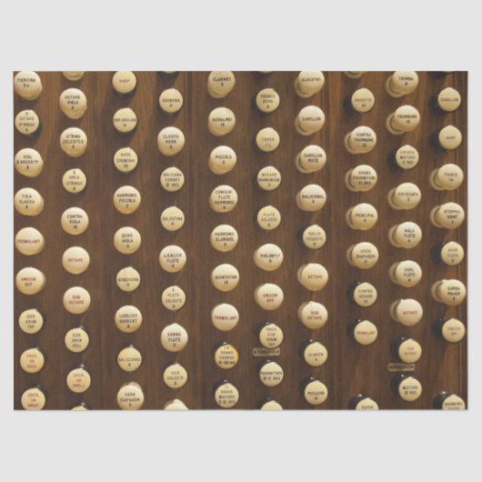 白色臓器ストップティッシュペーパー 薄葉紙 (正面)