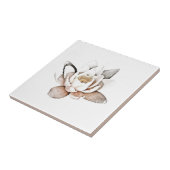 白色蓮セラミックタイル タイル (側面)