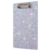 白色虹色グリッター クリップボード (左)