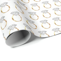 白色金ゴールドダイヤモンド婚約結婚のリングや輪パターン