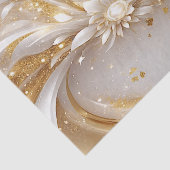 白色金ゴールドフローラティッシュペーパー 薄葉紙 (詳細)