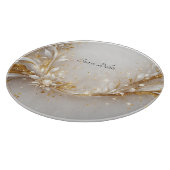 白色金ゴールドフローラ切断板 カッティングボード (角)