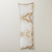 白色金ゴールドフローラ抱き枕 ボディピロー (裏面 (縦))