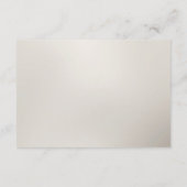 白色金ゴールドフローラ詳細エンクロージャカード エンクロージャーカード (裏面)