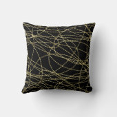 白色金ゴールド紙吹雪 クッション (裏面)