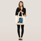 白色雑音2007年 ラージトートバッグ (正面(モデル))