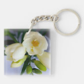 白色黄色斑 キーホルダー (裏面)