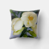 白色黄色斑 クッション (裏面)