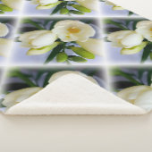 白色黄色斑 シェルパブランケット (3/4)