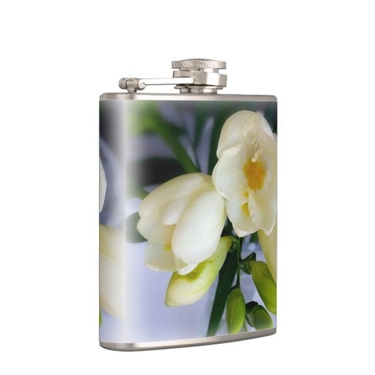 白色黄色斑 フラスク (右)