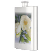 白色黄色斑 フラスク (左)