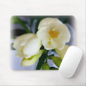 白色黄色斑 マウスパッド (マウス)