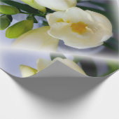 白色黄色斑 ラッピングペーパー (角)