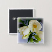 白色黄色斑 缶バッジ (正面&裏面)