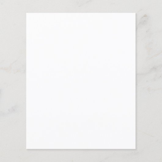 白色4.5 x 5.6光沢紙 チラシ (正面)