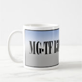 白色MG TF コーヒーマグカップ (左)