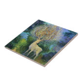 白色Stag 6x6セラミックタイル タイル (側面)