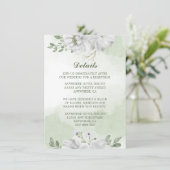 白花の緑の詳細 エンクロージャーカード (スタンド正面)