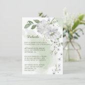 白花の緑の詳細 エンクロージャーカード (スタンド正面)