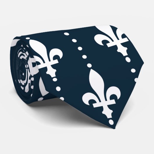 白花びら ネクタイ (ロール)