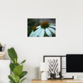 白花びら、花(ポスタープリント) ポスター (ホームオフィス)