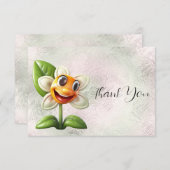 白花サンキューカード サンキューカード (正面/裏面)