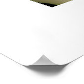 白花ポスター ポスター (角)