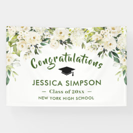 白花ユーカリ卒業 横断幕