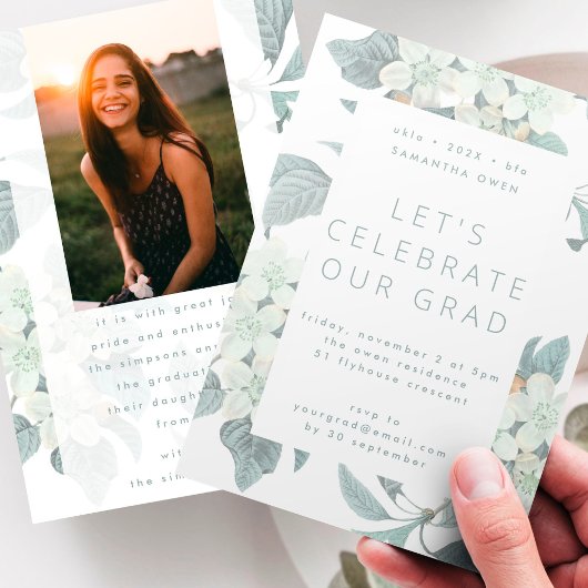 白花写真大学大学院生 招待状