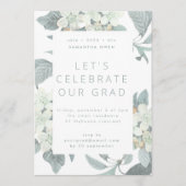 白花写真大学大学院生 招待状 (正面)