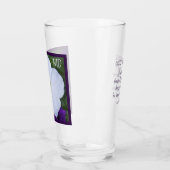 白花写真美しいAshes Bible Verse タンブラーグラス (左)