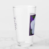 白花写真美しいAshes Bible Verse タンブラーグラス (右)