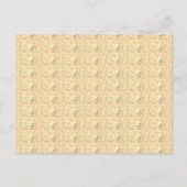 白花抽象芸術感謝 ポストカード (正面)