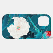 白花日本のデザイン Case-Mate iPhoneケース (裏面 (横))