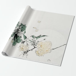 白花日本のプリント包装紙 ラッピングペーパー