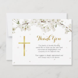 白花葬教会 サンキューカード
