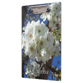 白花観賞用ナシの木 クリップボード (左)