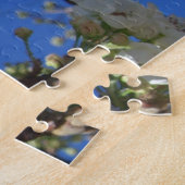 白花観賞用ナシの木 ジグソーパズル (側面)