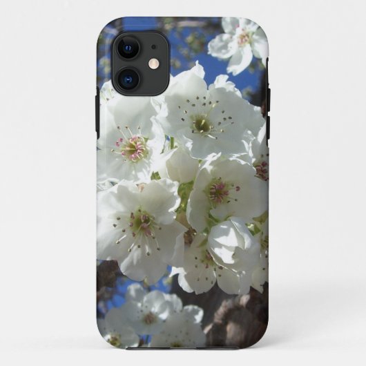 白花観賞用ナシの木 Case-Mate iPhoneケース (裏面)