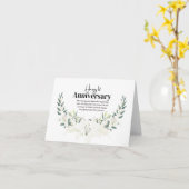 白花記念日カード カード (黄色い花)