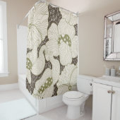 白花輪エレガント郭 シャワーカーテン (インサイチュ)