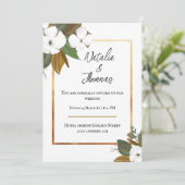 白花除草の招待状 招待状 (スタンド正面)