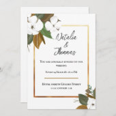 白花除草の招待状 招待状 (正面/裏面)