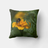 白花黄花 クッション (裏面)